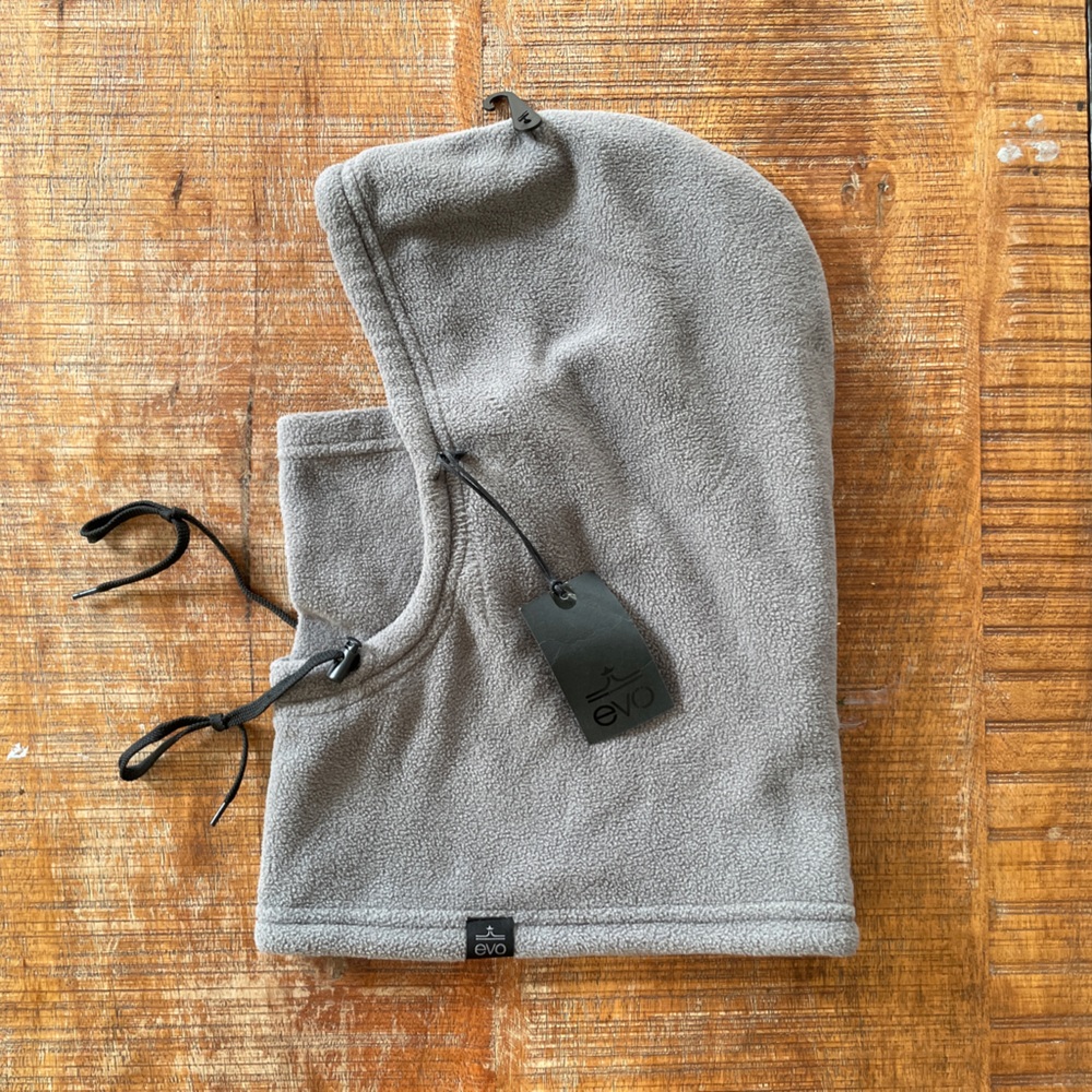 NWT Evo Charcoal Grey Fleece Hood